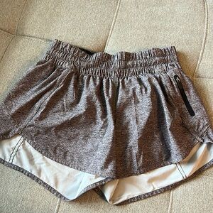 Lululemon heather grey shorts